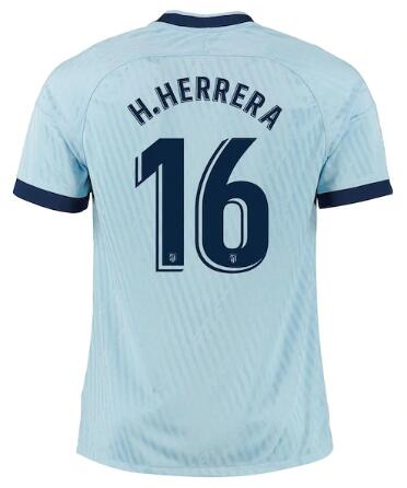 2019-20 Atletico Madrid Third Away Soccer Jersey Shirt H. Herrera 16